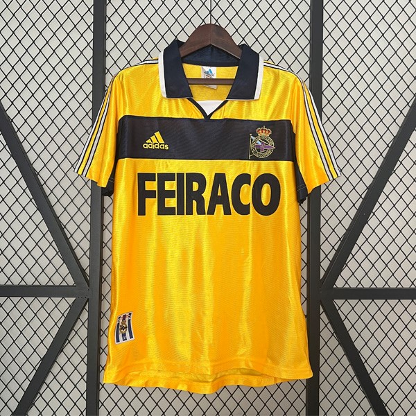 Tailandia Camiseta Deportivo La Coruña Replica Tercera Ropa Retro 1999 2000